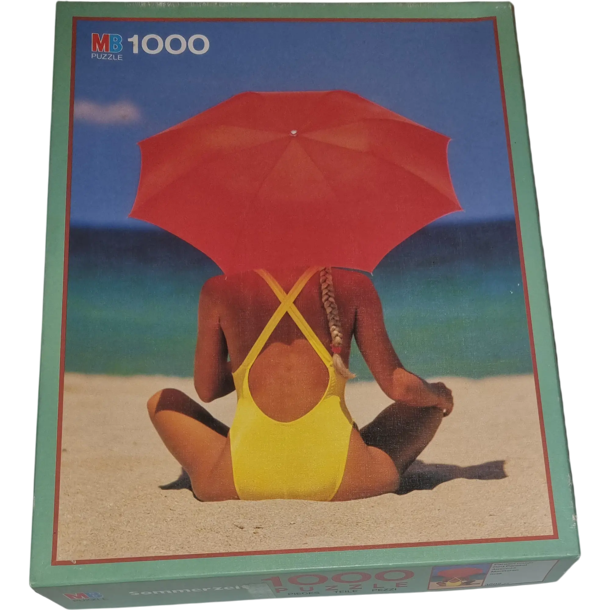 MB Puzzle 1000 Teile Vacanze Aussicht 3802