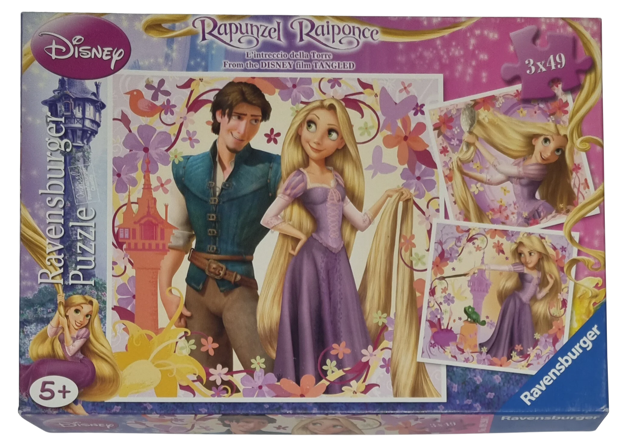 Ravensburger 3 x 49 Teile Puzzle 092987 Disney Rapunzel