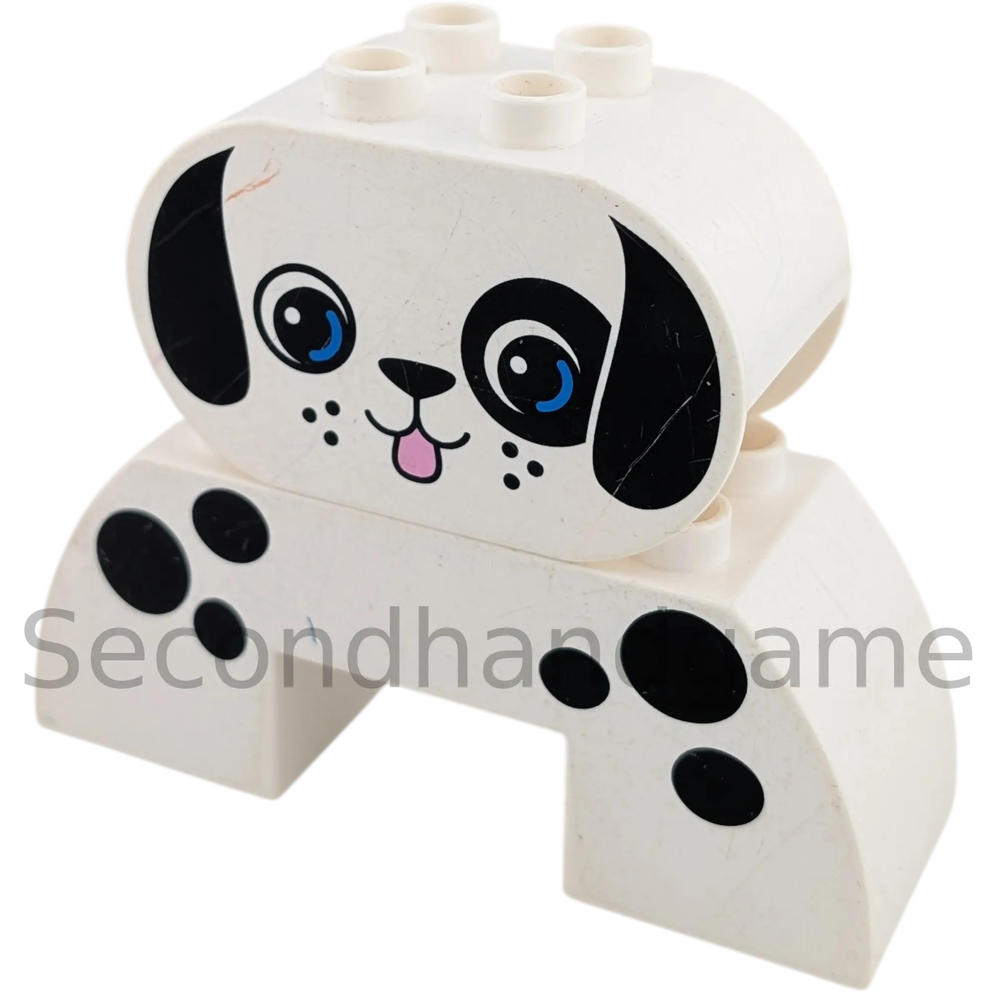 Lego Duplo 11197 + 6448 Hund 2-teilig Weiß Schwarz