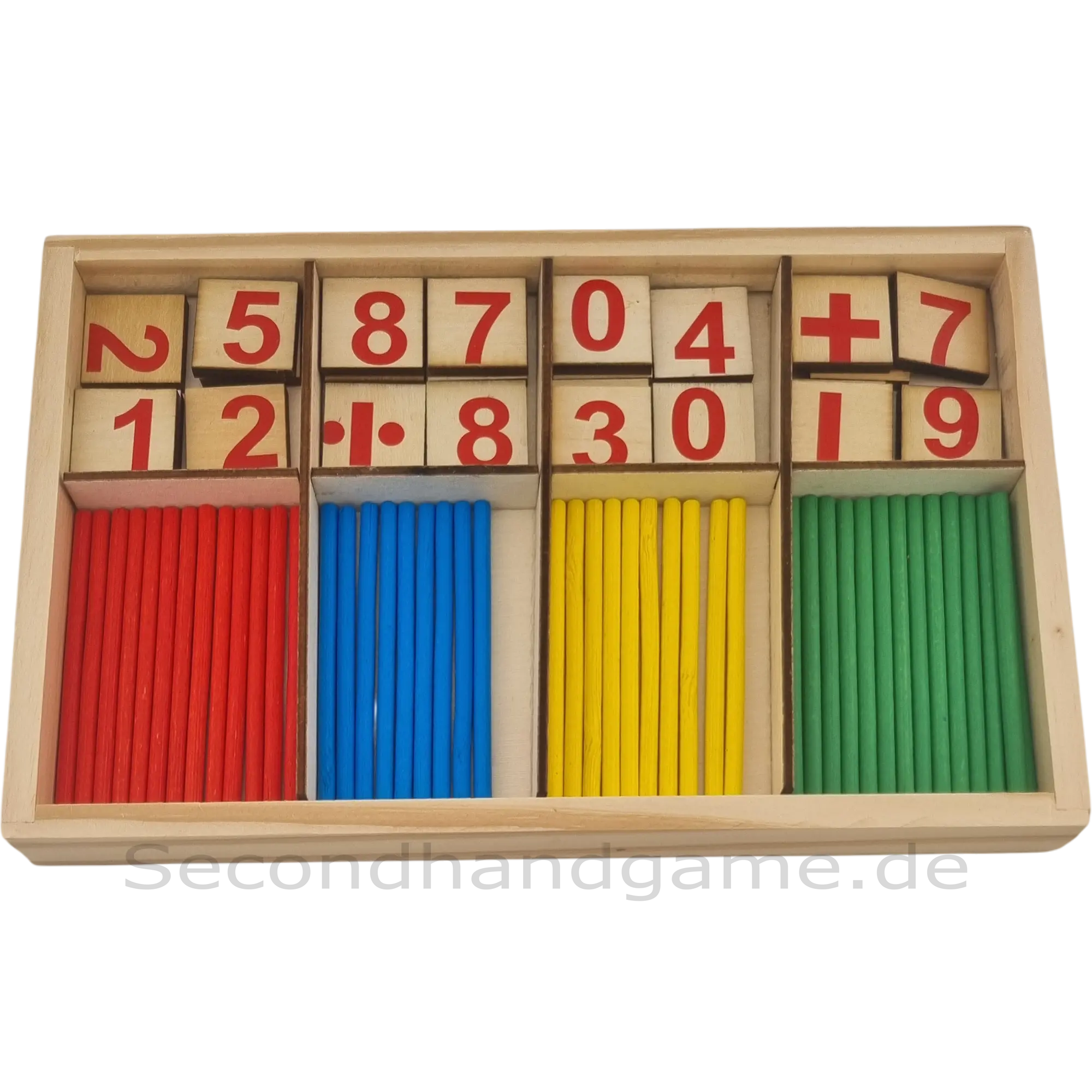 Legespiel Rechenspiel bis 40 Holz 