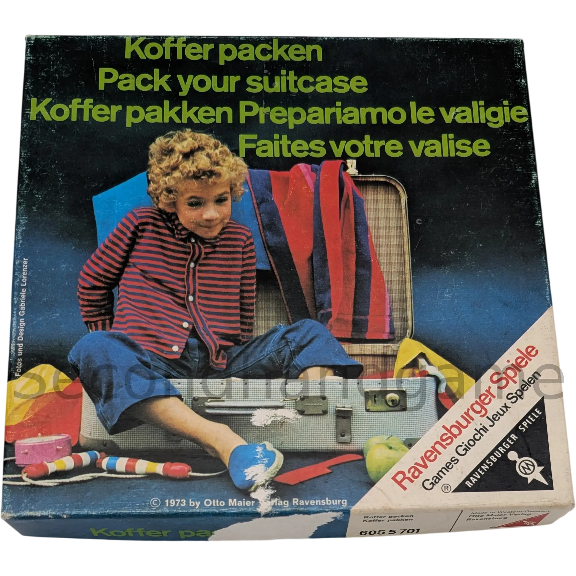 Ravensburger Koffer packen 6055701 von 1973