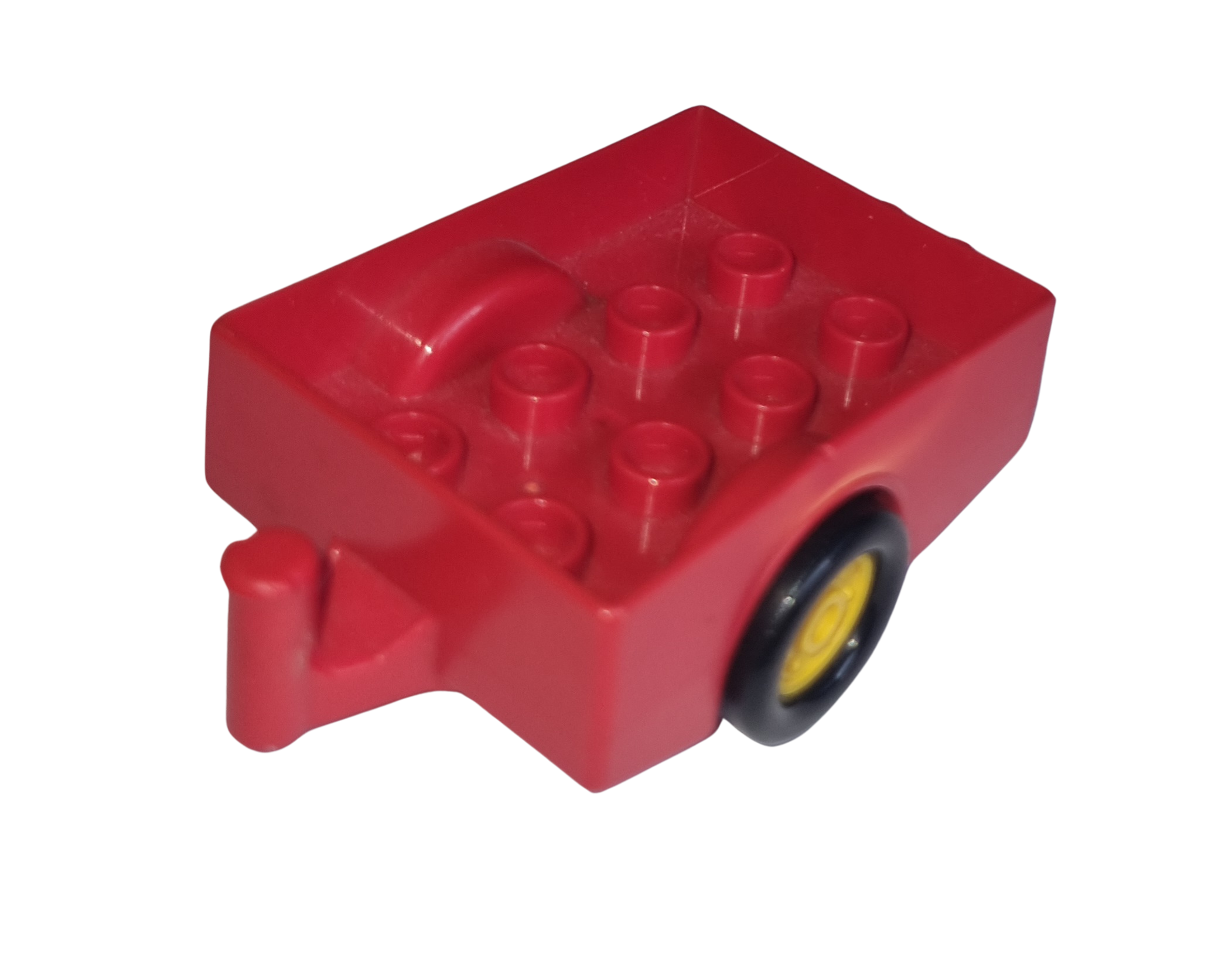 Lego Duplo 6505 Autoanhänger Rot