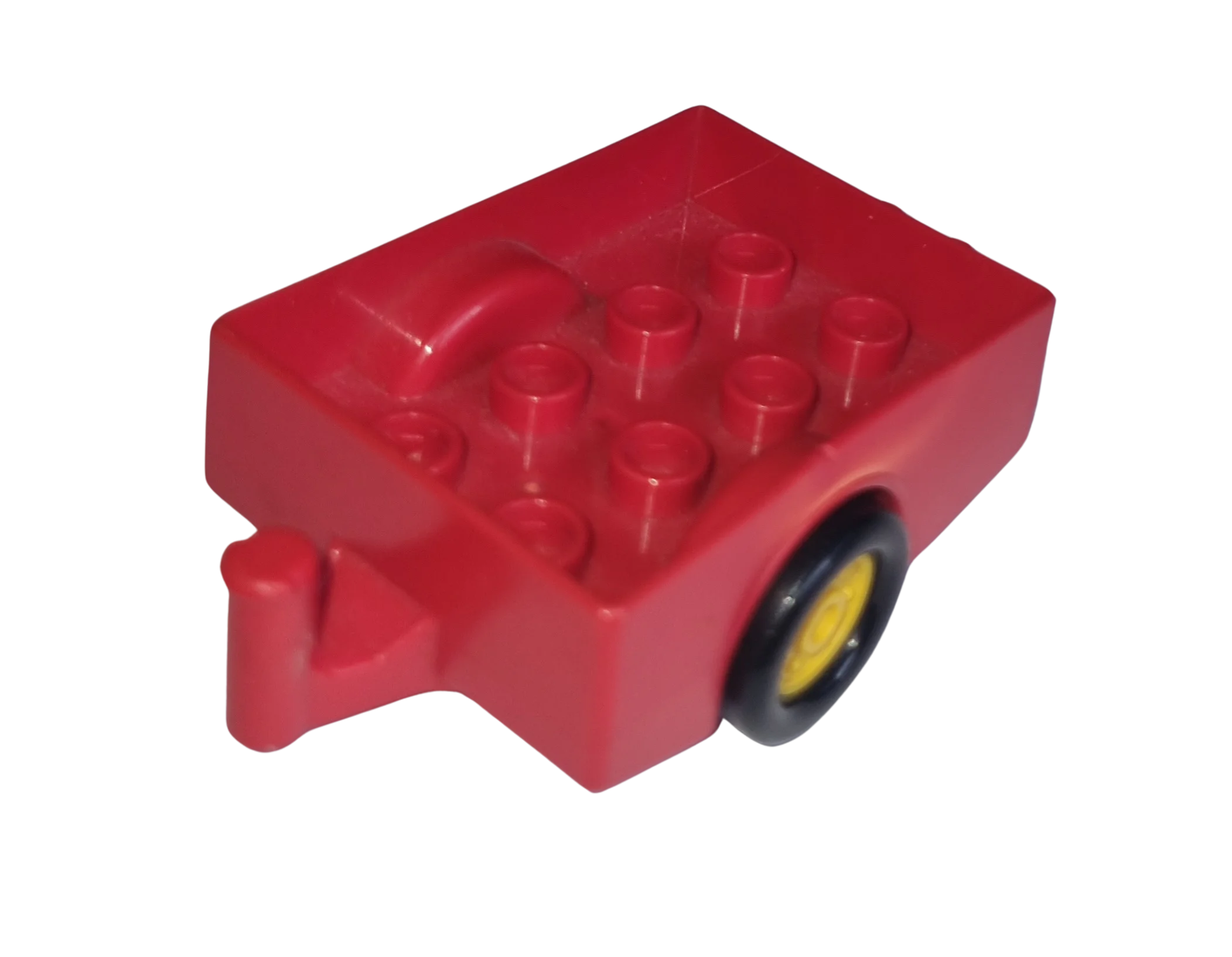 Lego Duplo 6505 Autoanhänger Rot