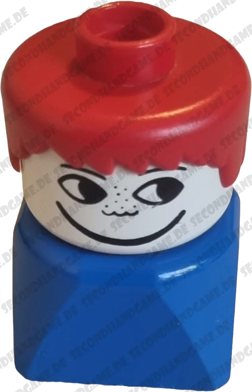 Lego Duplo älterer Figur Mann Rote Haare