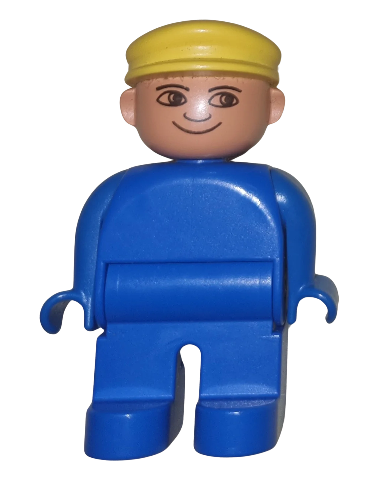 Lego Duplo Figur Mann 47394 Blau gelbe Mütze