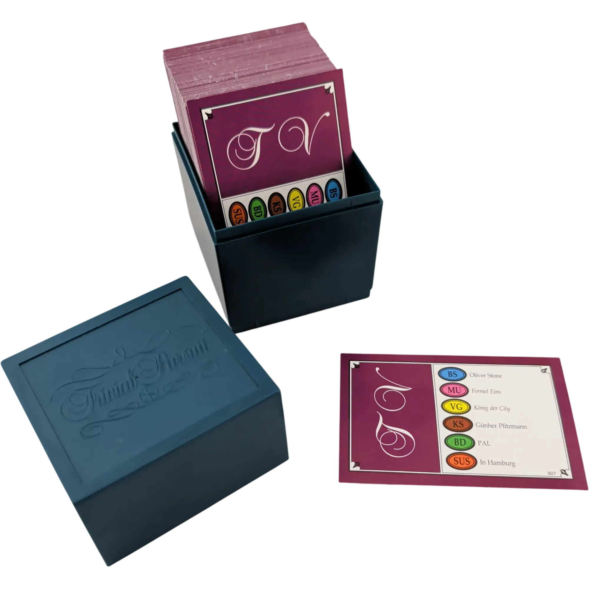 Parker Trivial Pursuit TV-Edition Edition Kartensatz 
