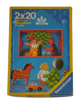 Ravensburger Puzzle 2 x 20 Teile Drinnen und Draußen