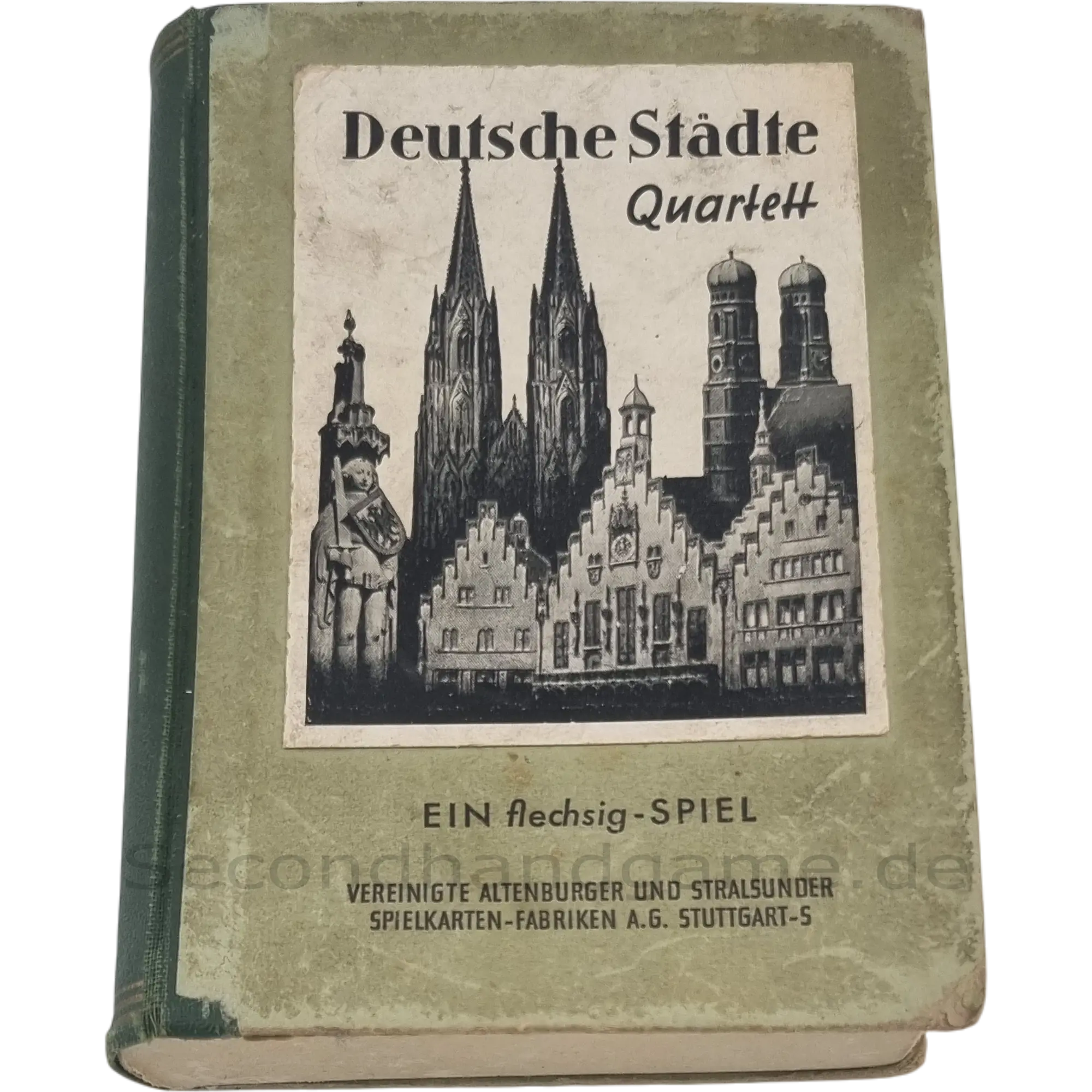 Deutsche Städte Quartett Ein flechsig-Spiel