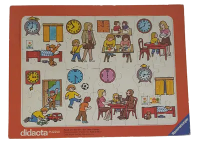 Ravensburger Didacta Rund um die Uhr 62 Teile 62354631