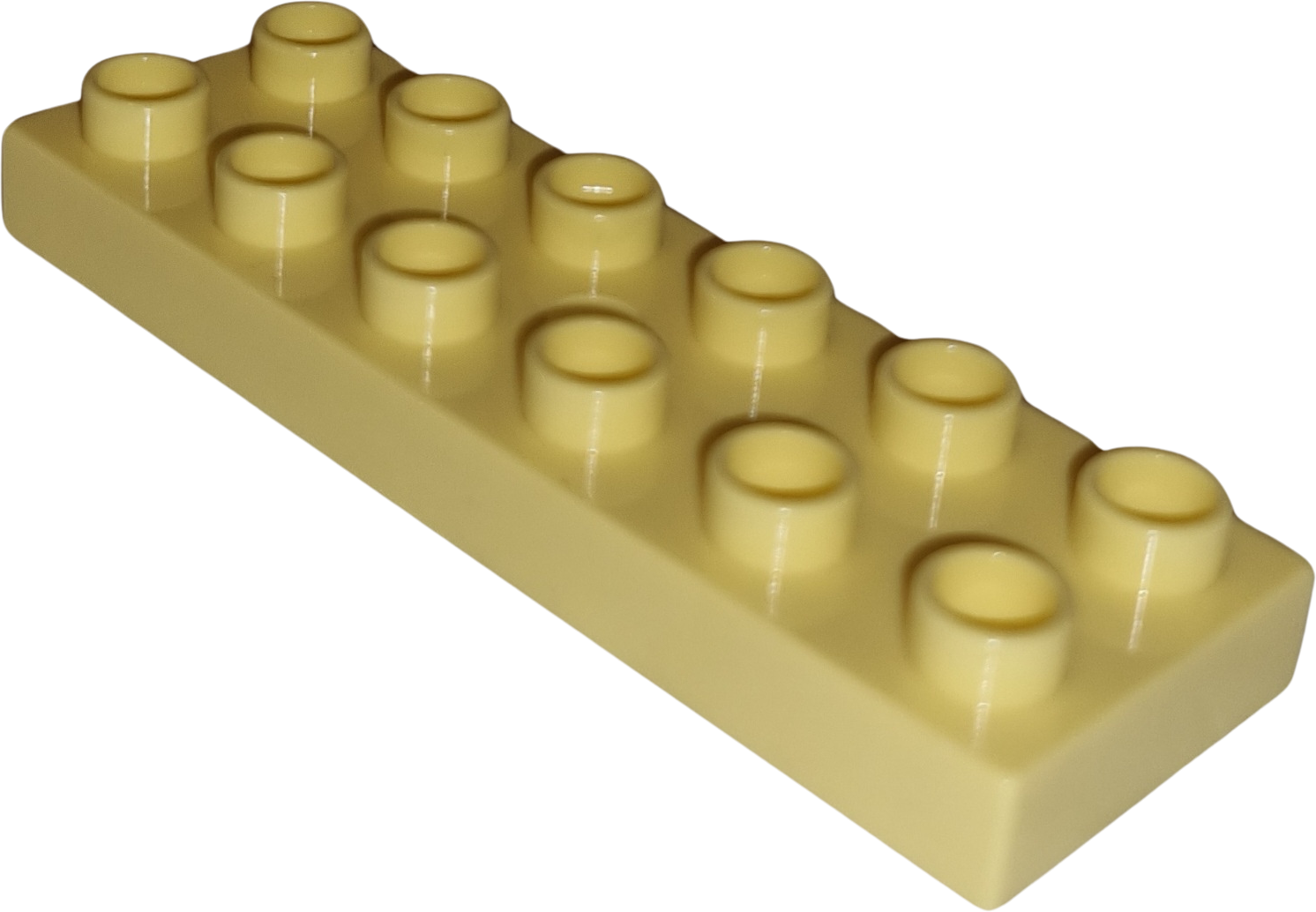 Lego Duplo 98233 Platte 2x6 Hellgelb