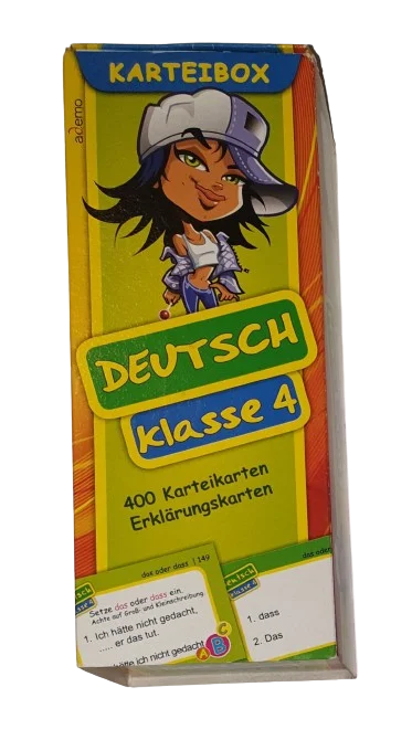 Ademo Karteibox Deutsch Klasse 4