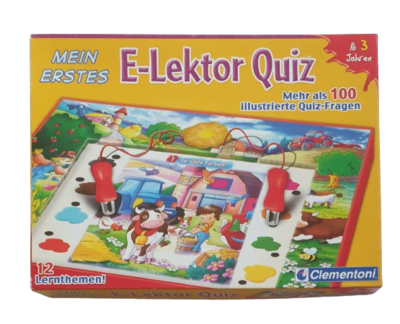 Clementoni Mein erstes E-Lektor Quiz