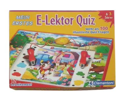 Clementoni Mein erstes E-Lektor Quiz