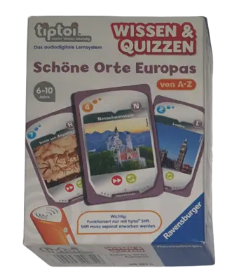 Ravensburger Tiptoi Wissen & Quizzen Schöne Orte Europas