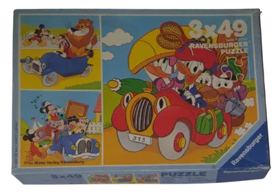 Ravensburger Puzzle 3 x 49 Teile Walt Disney Comic Stars 092284
