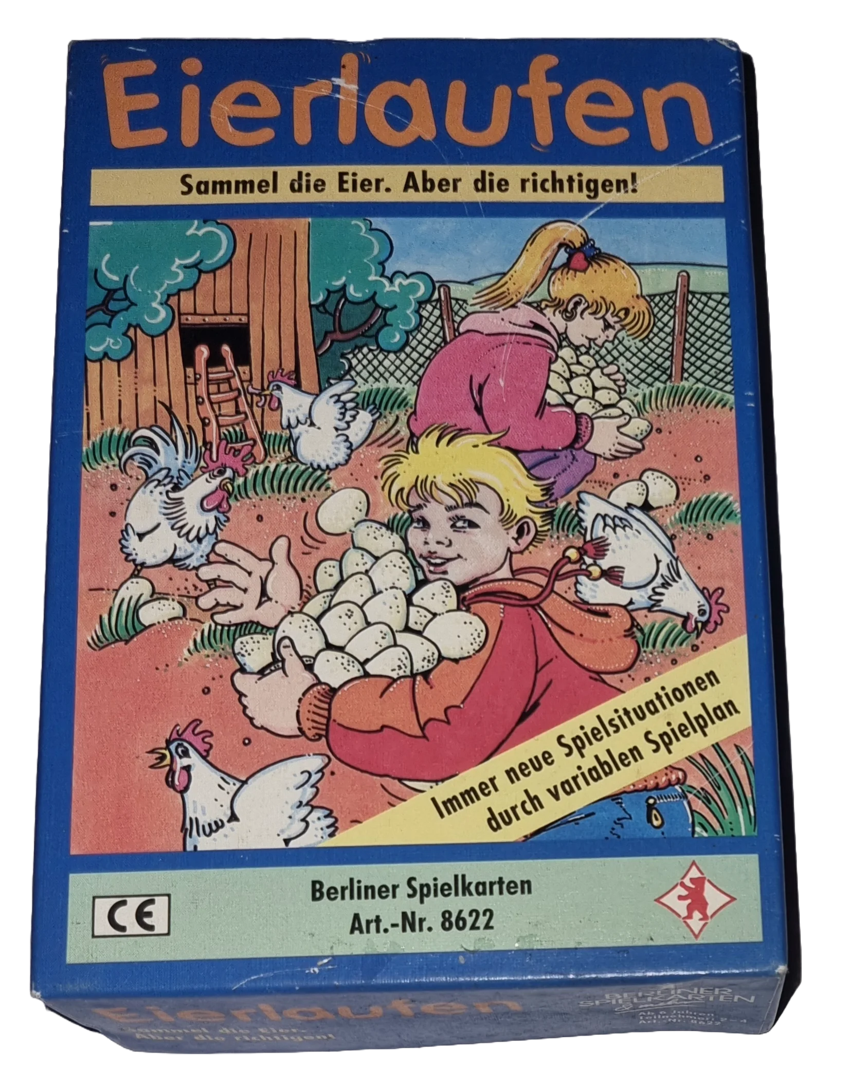 Berliner Spielkarten Eierlaufen 8622