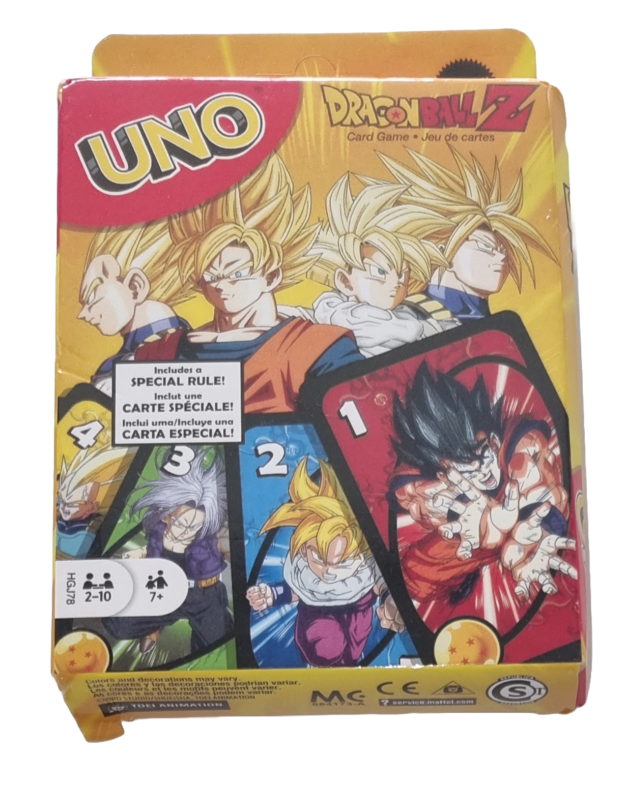 Uno Dragonball Z