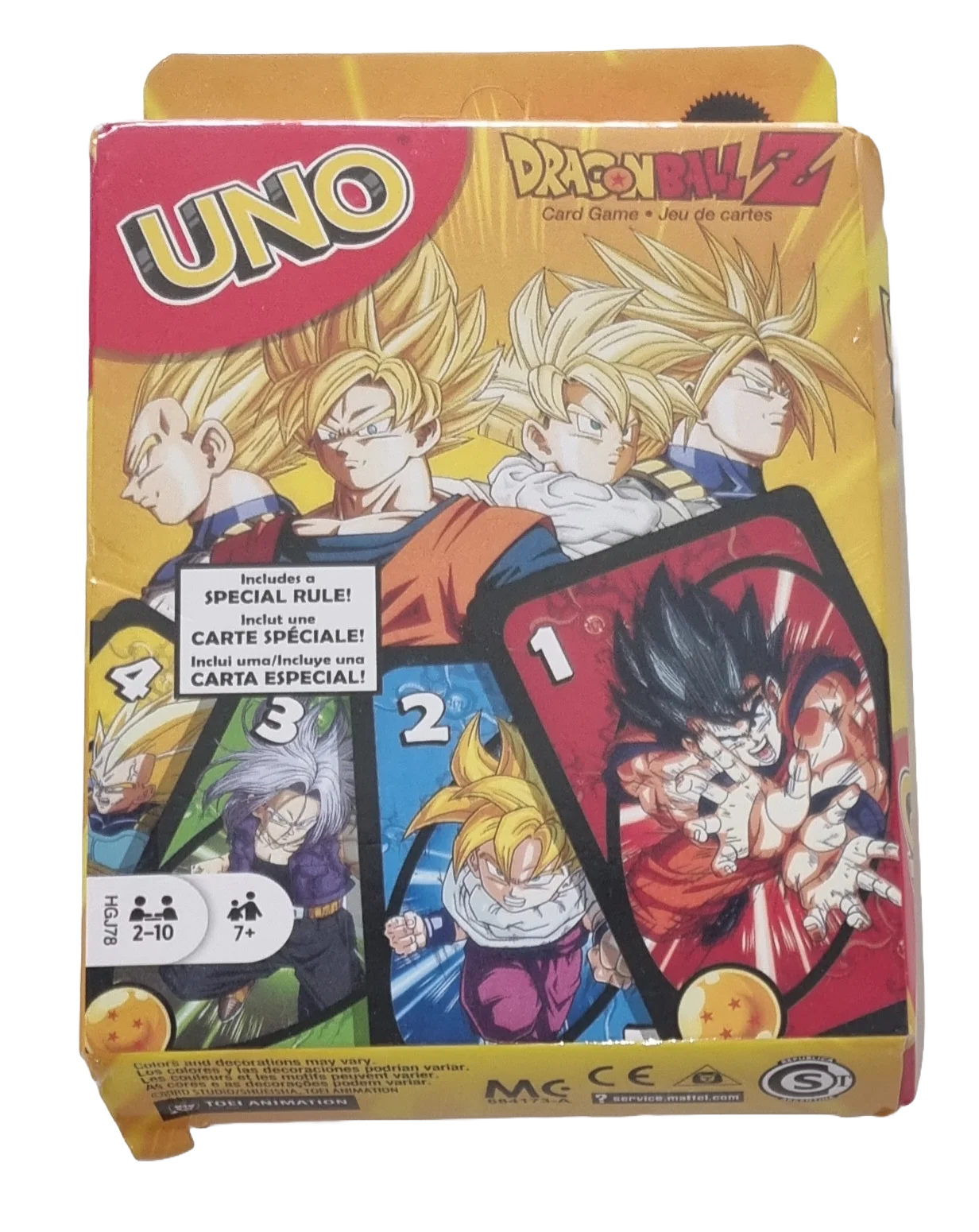 Uno Dragonball Z
