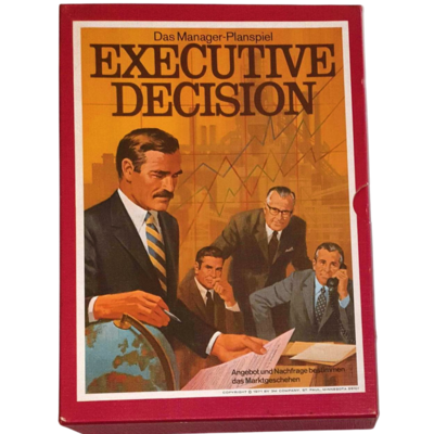 3M Bookshelf Games Executive Decision 3M Bookshelf Games Executive Decision