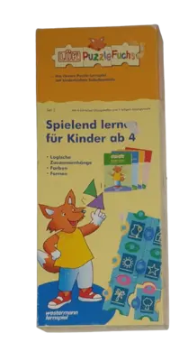 Lük Puzzle Fuchs Set 2 Für Kinder ab 4 Jahren