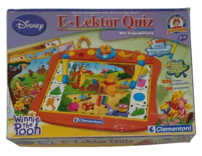 Clementoni Disney Winnie the Pooh E-Lektor Quiz