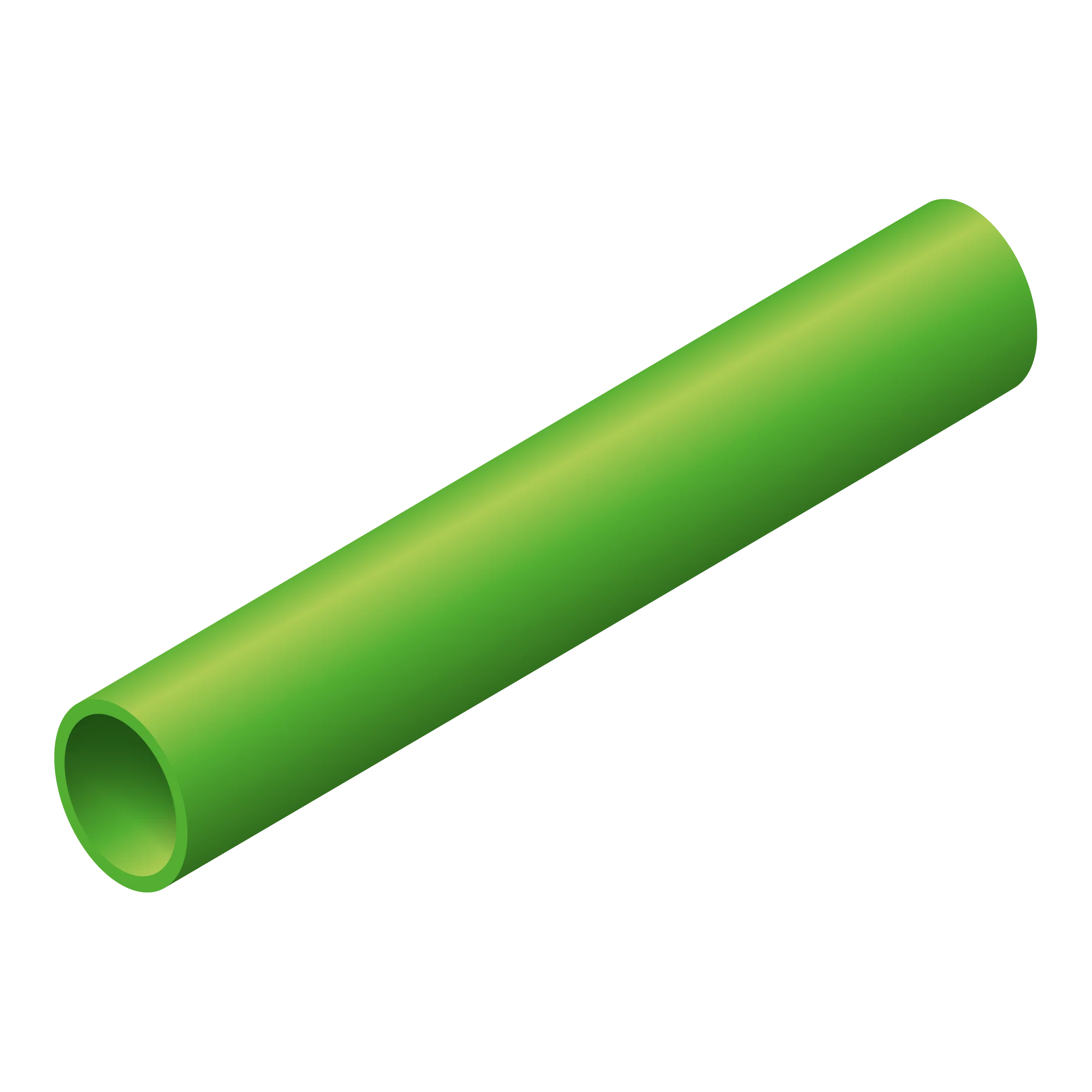 Quadro Mini Rohr 7cm Grün