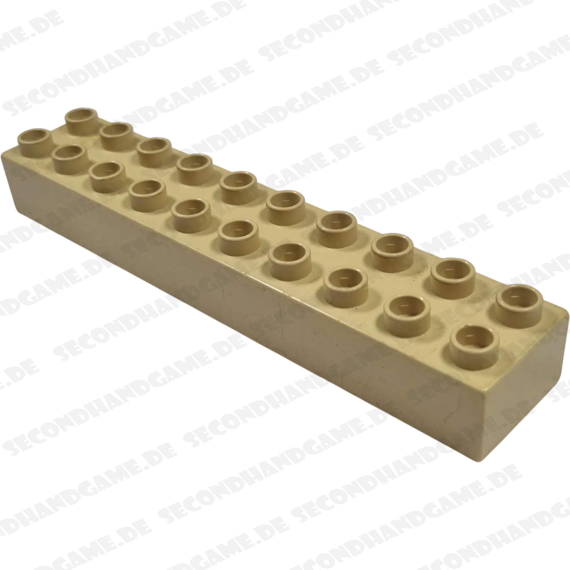 Lego Duplo 2x10 Stein 2291 Beige B-Ware