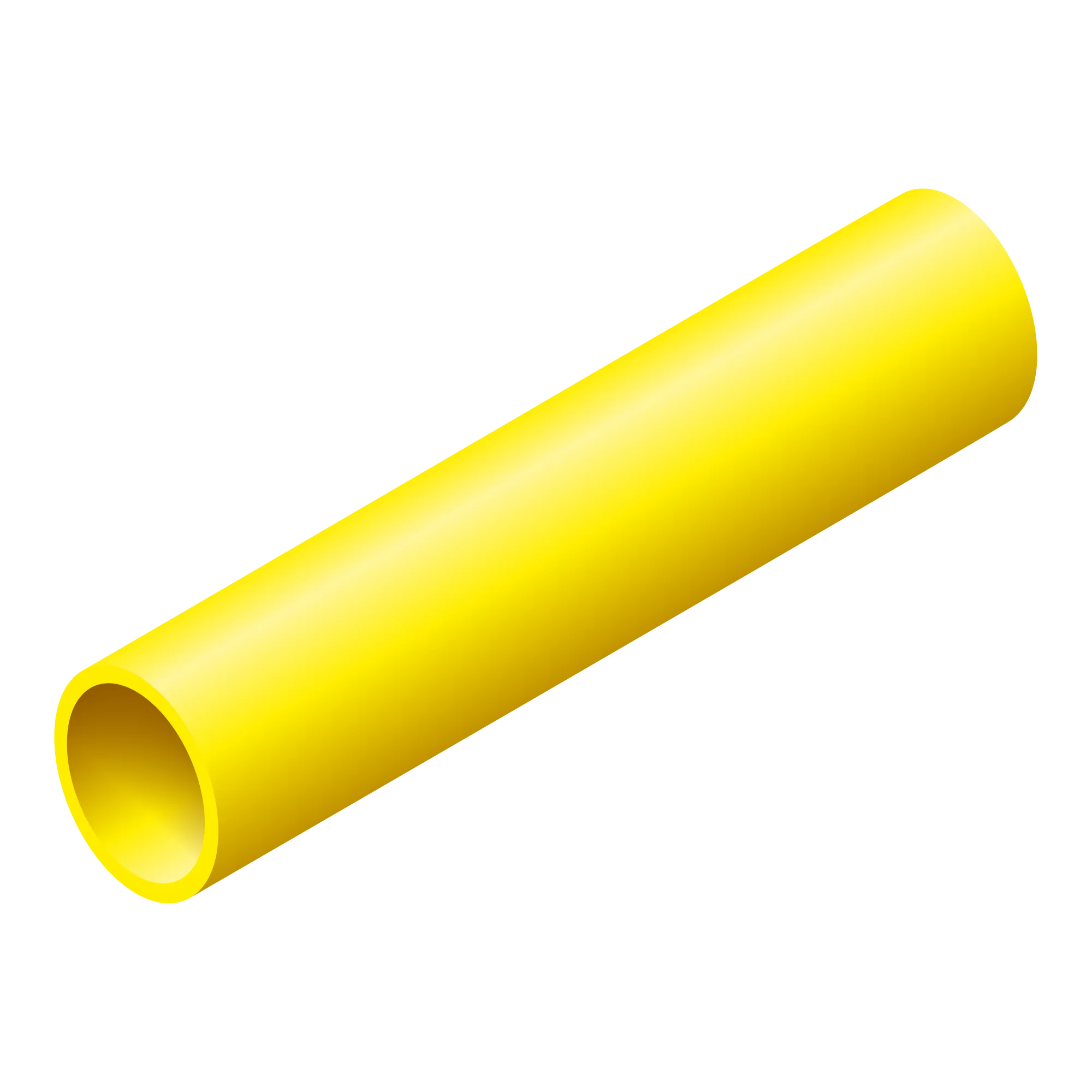 Quadro Mini Rohr 5cm Gelb