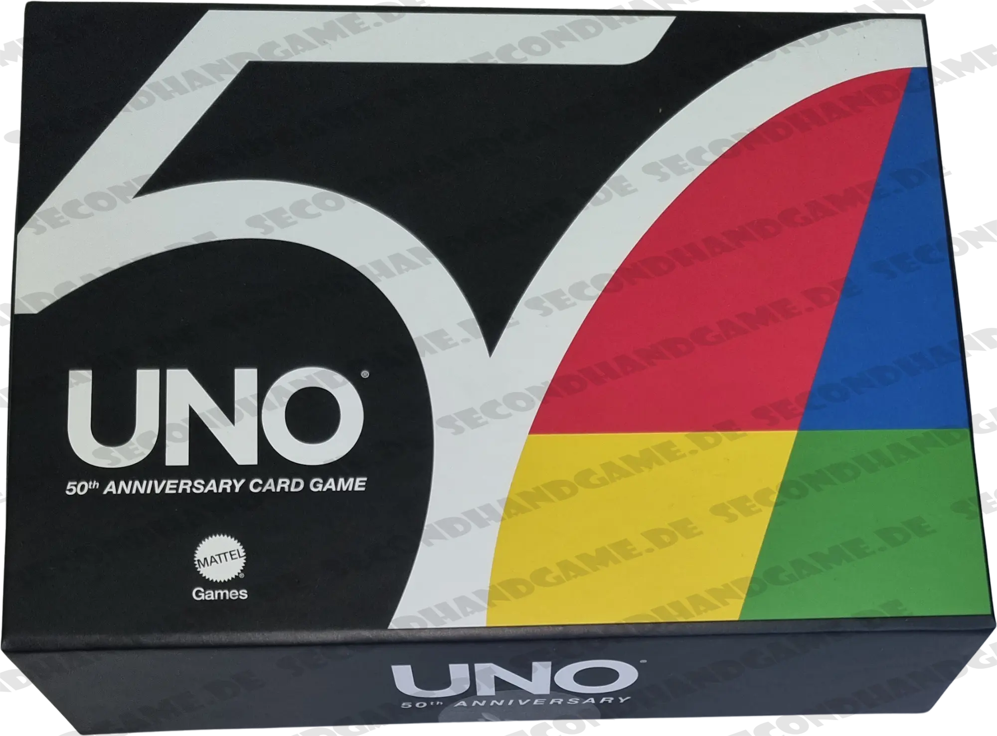 Mattel Uno 50 Jahre Jubiläumsedition mit Münze