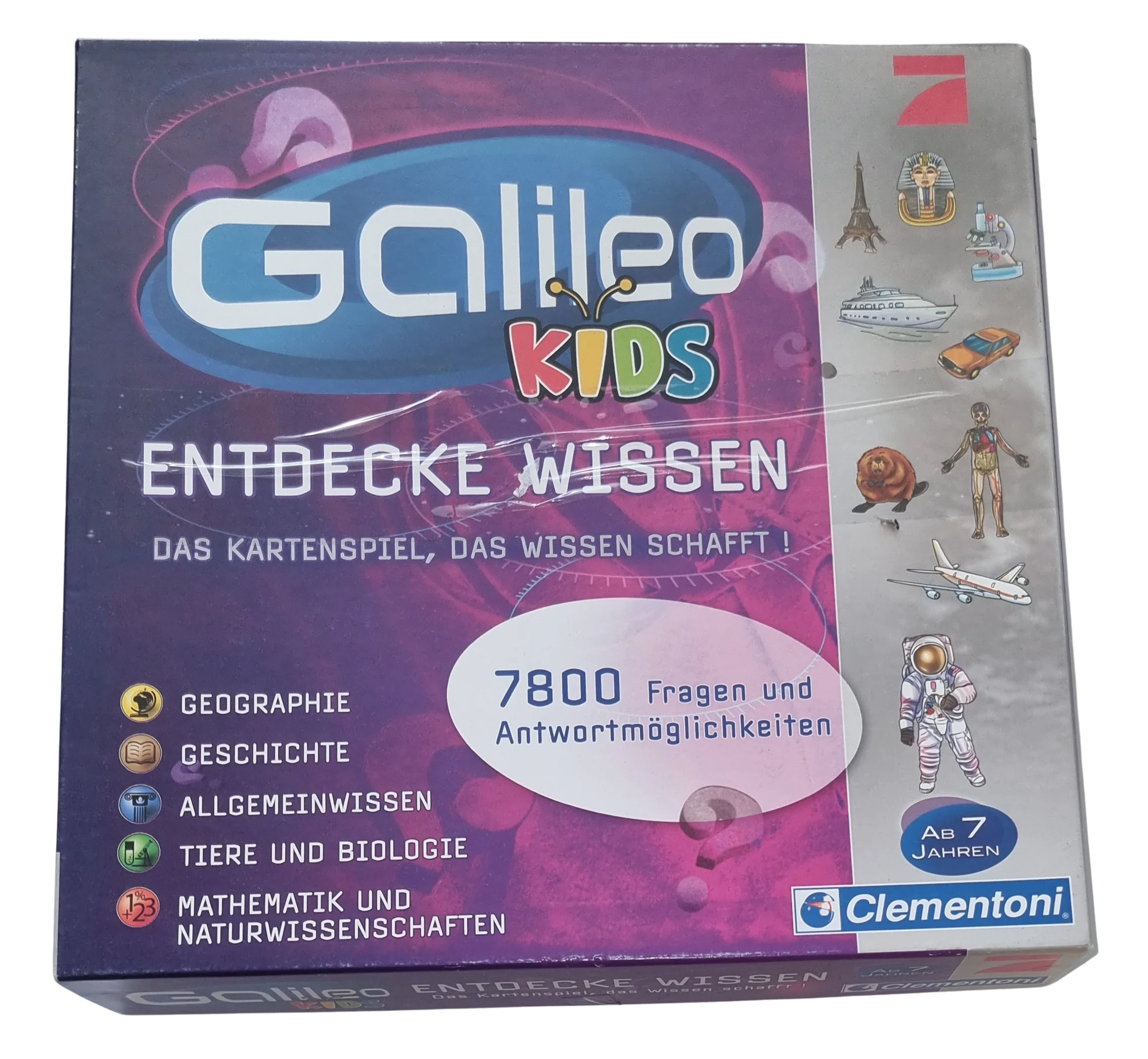 Clementoni Galileo Kids Entdecke Wissen Pink