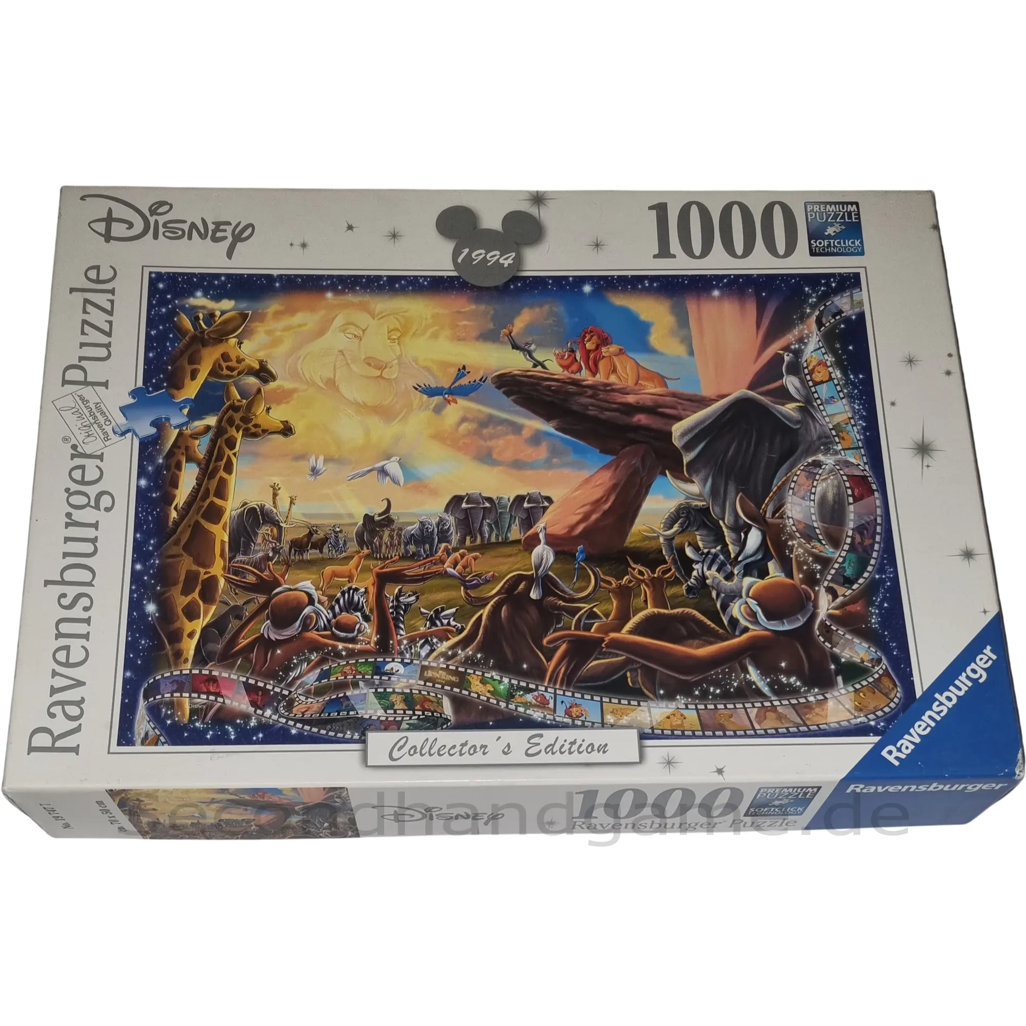 Ravensburger Premium softclick Disney Collector's Edition Puzzle 1000 Teile 197477 Der König der Löwen
