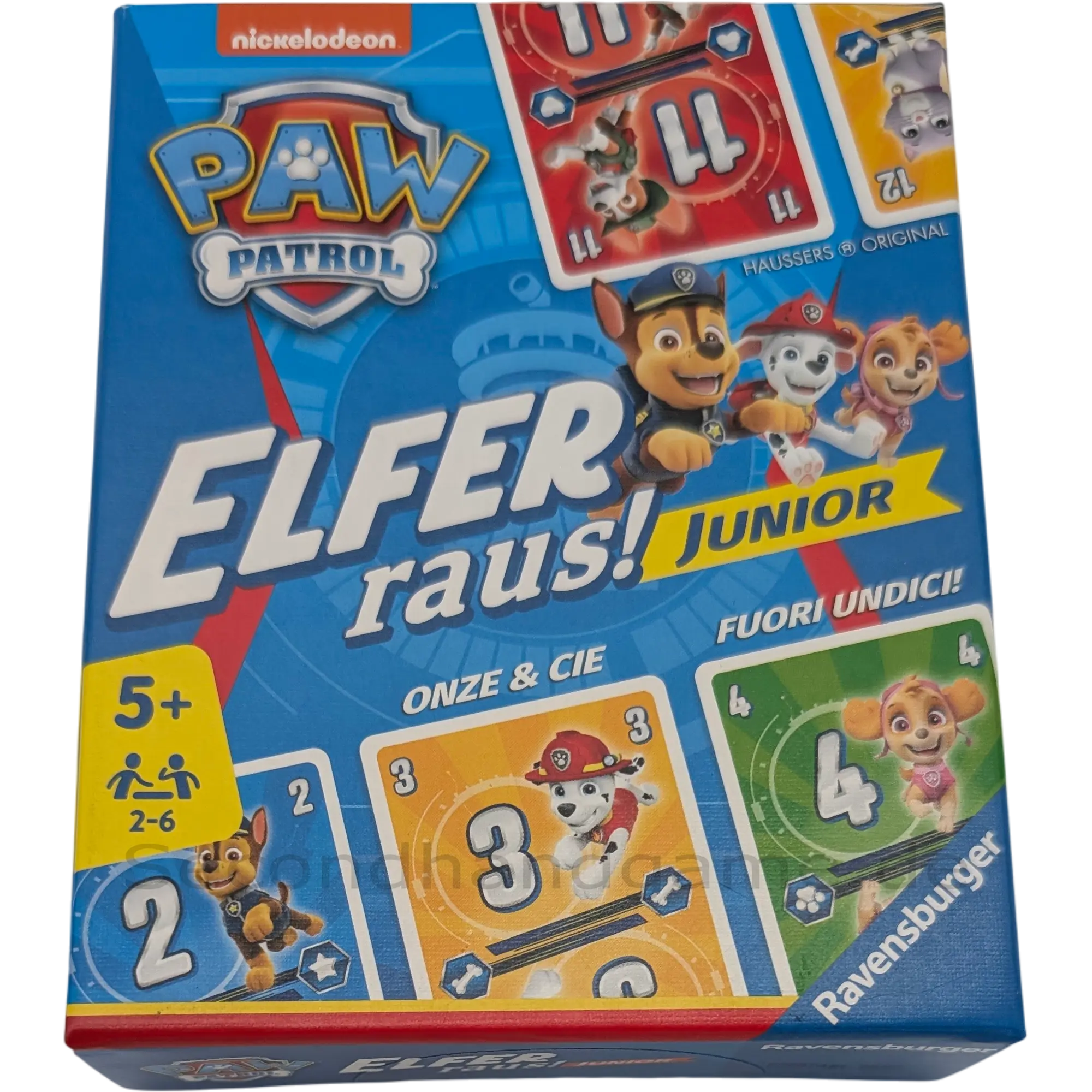 Ravensburger Elfer raus Junior Paw Patrol ab 5 Jahre