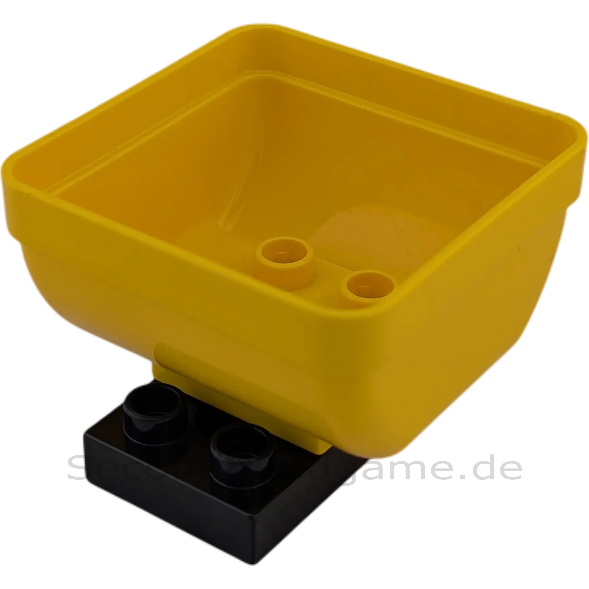 Lego Duplo 35960 Anhänger Aufsatz Container Gelb mit Schwarz kippbar