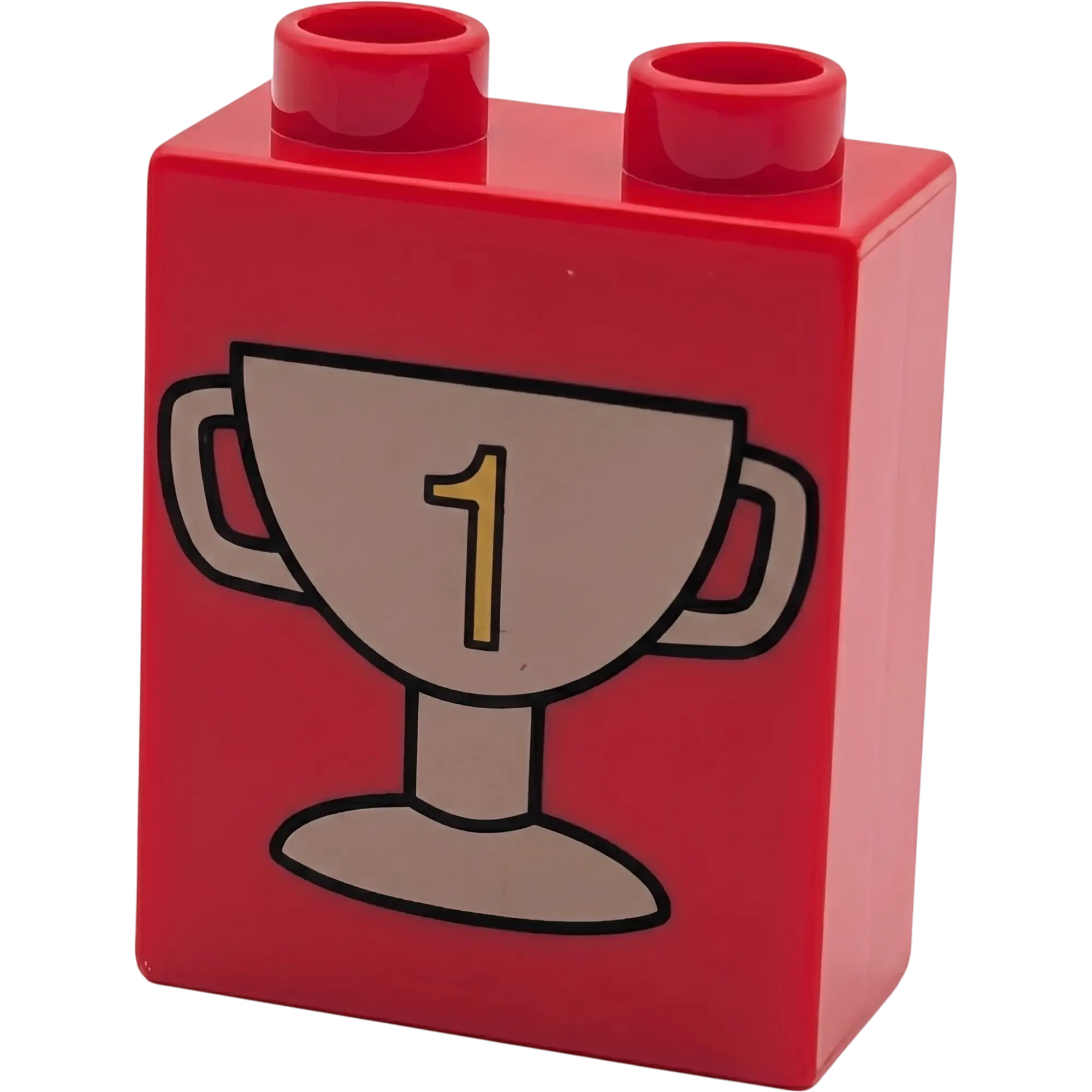 Lego Duplo Baustein Rot 1x2 Pokal