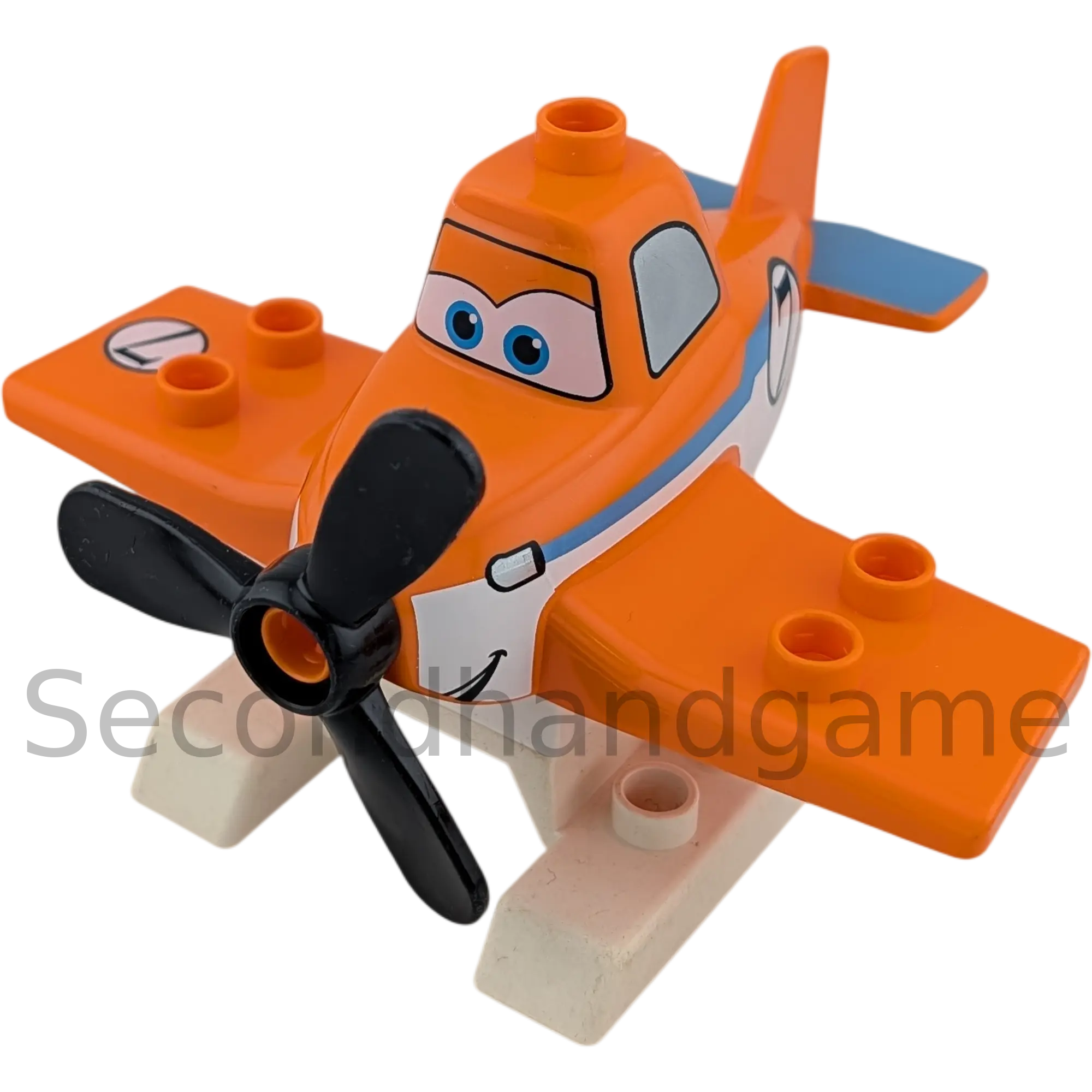 Lego Duplo Disney Cars Dusty Flugzeug auf Skiern