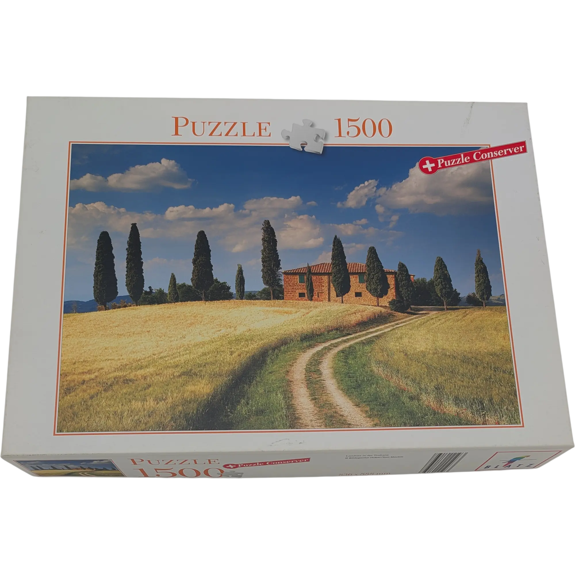 Blatz Puzzle 1500 Teile 59063 Landsitz in der Toskana