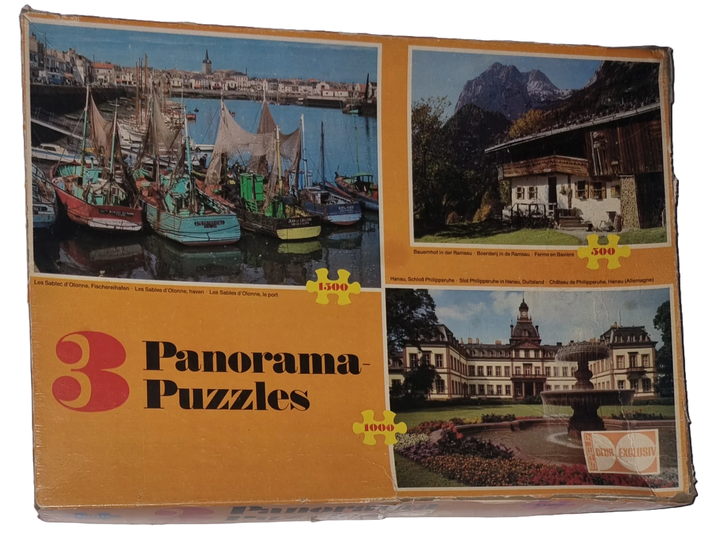 Spiele Club Exclusiv 3 Panorama Puzzles 500 Teile 1000 Teile 1500 Teile 96908/198