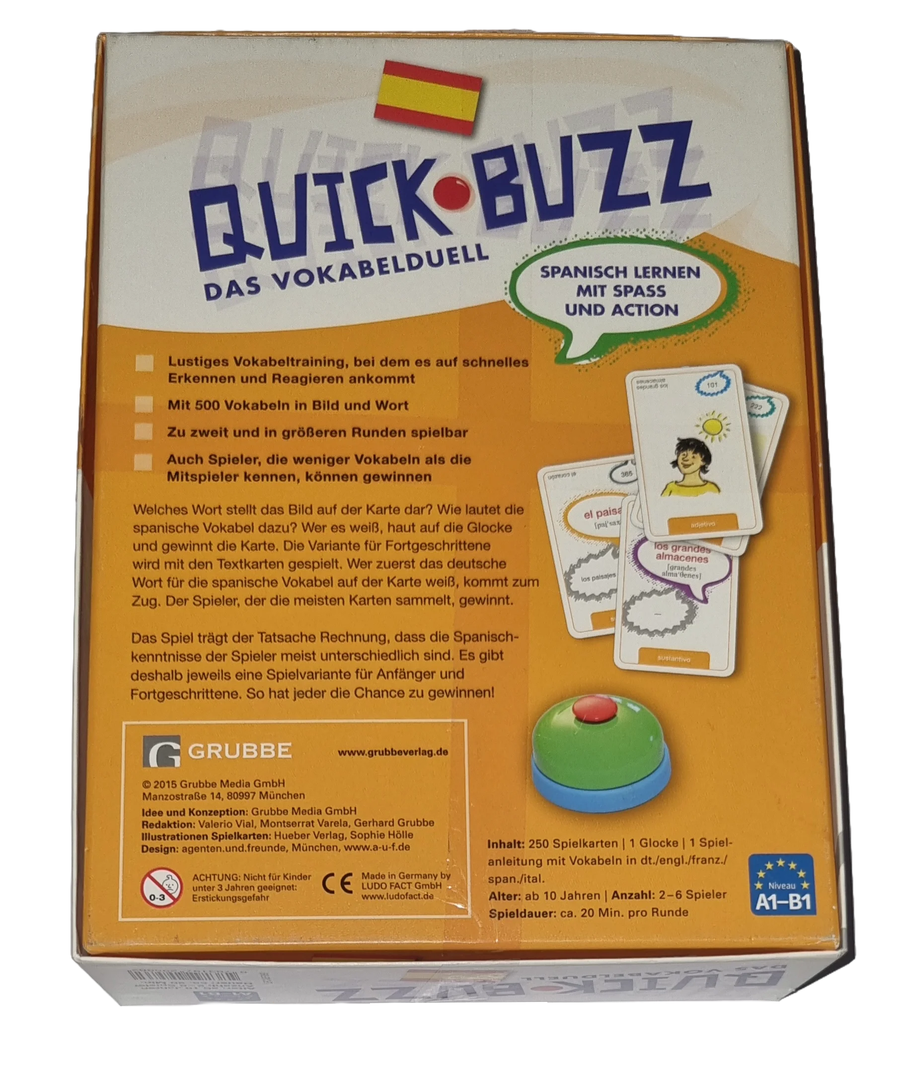 Quick Buzz Das Vokabelduell Spanisch