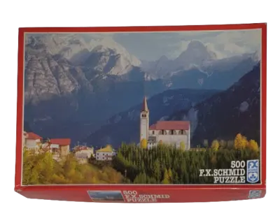 FX Schmid Puzzle 500 Teile Valle di Cadore/Italien