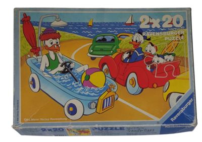 Ravensburger Puzzle 2 x 20 Teile Puzzle Walt Disney Comic-Cars Düsentriebs Erfindungen 089222