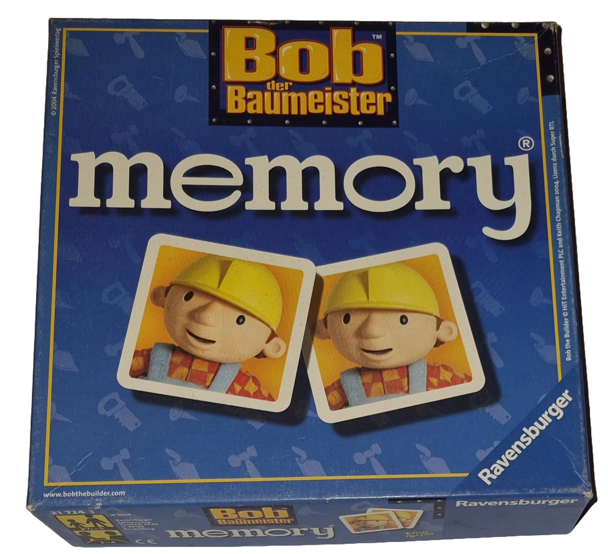 Ravensburger Bob der Baumeister Memo Memory 217243