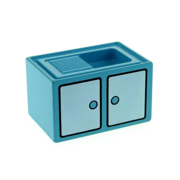 Lego Duplo 4906 Spüle Hellblau Küche