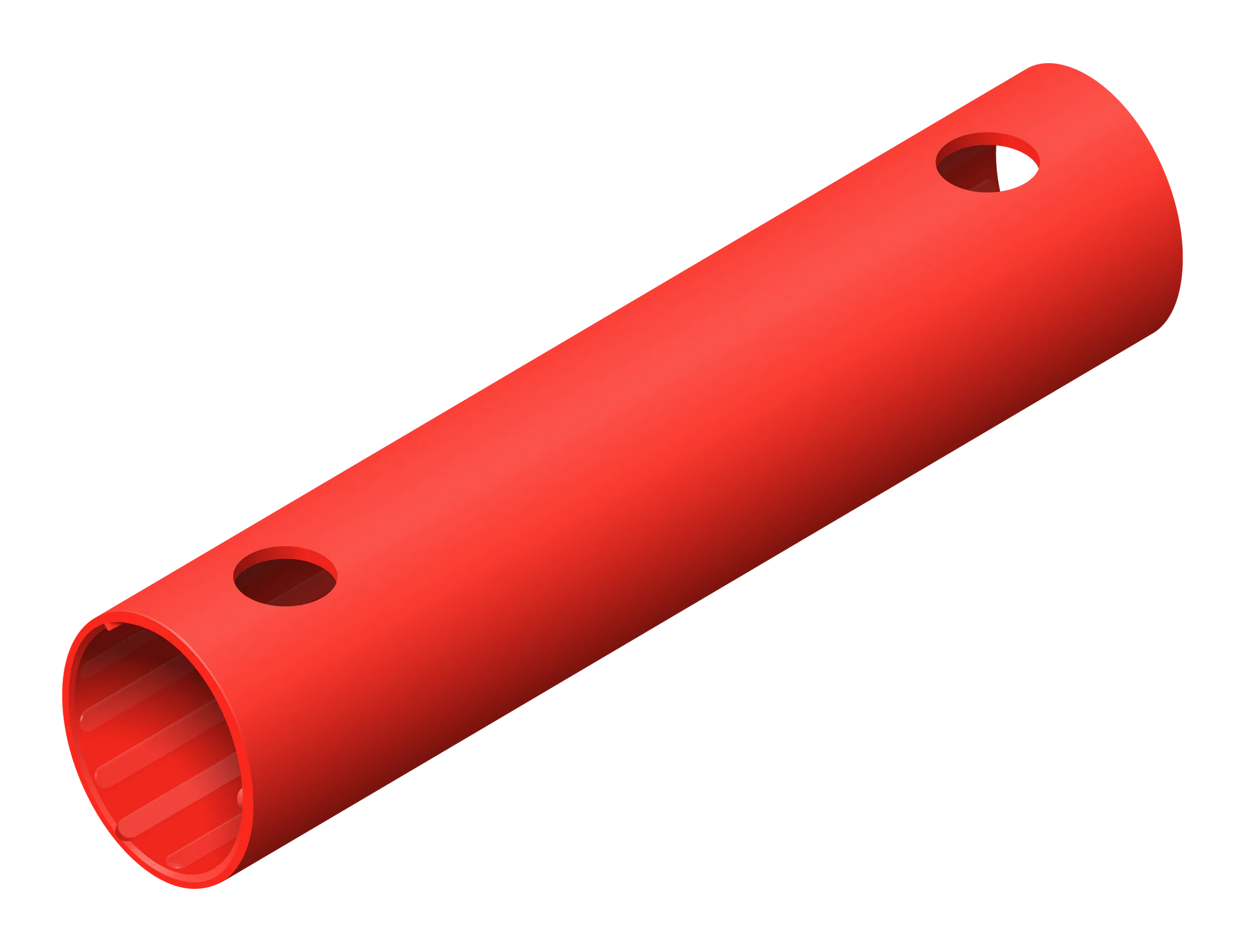 QUADRO Rohr 25cm Rot 00525