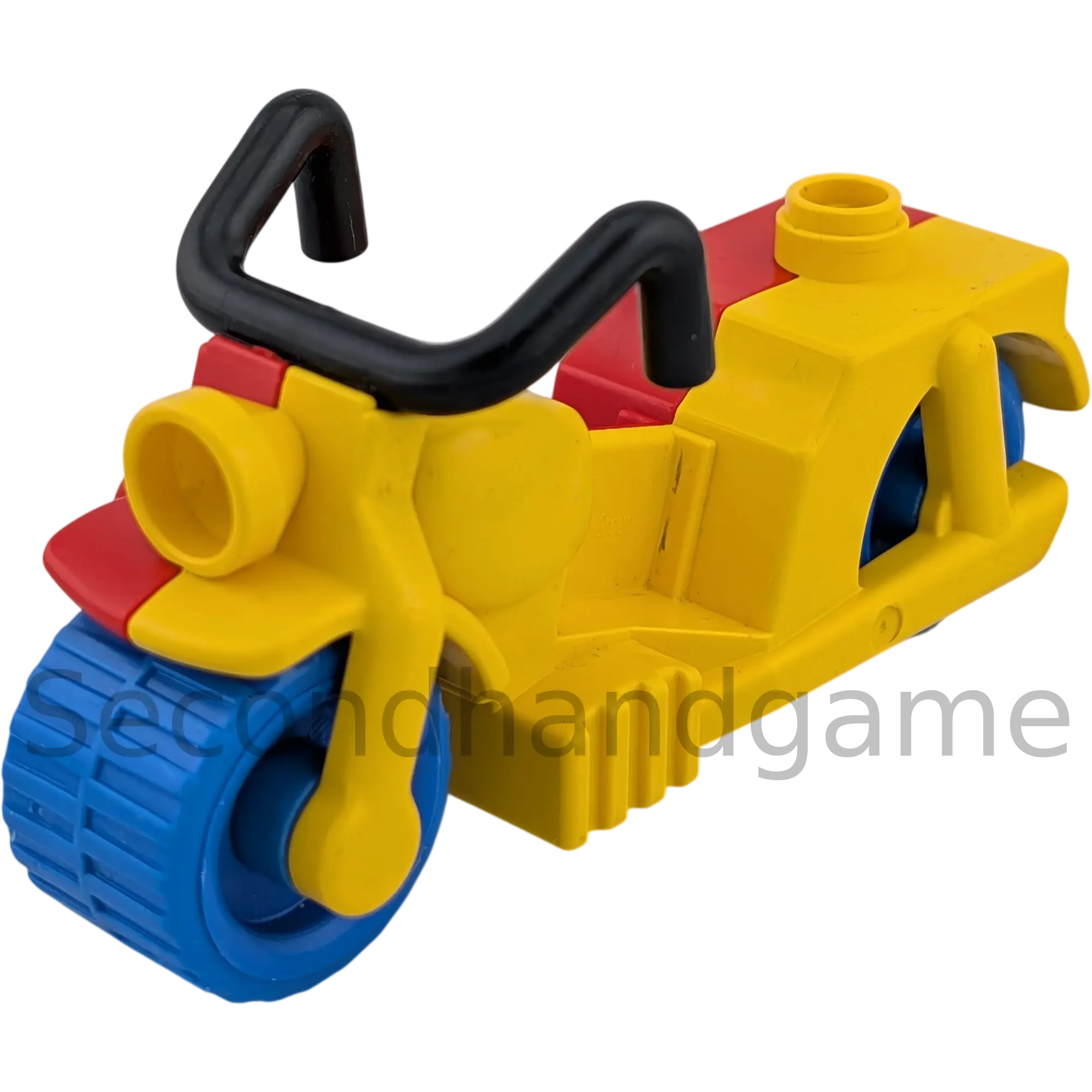 Lego Duplo Motorrad Mofa Gelb Rot Blau