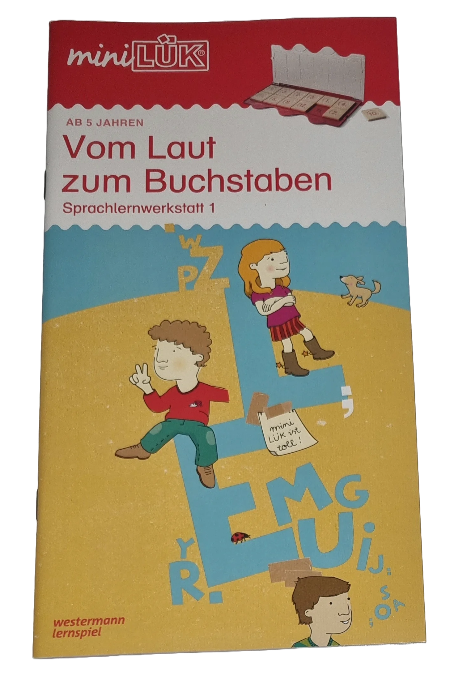 Mini Lük Vom Laut zum Buchstaben Sprachlernwerkstatt 1