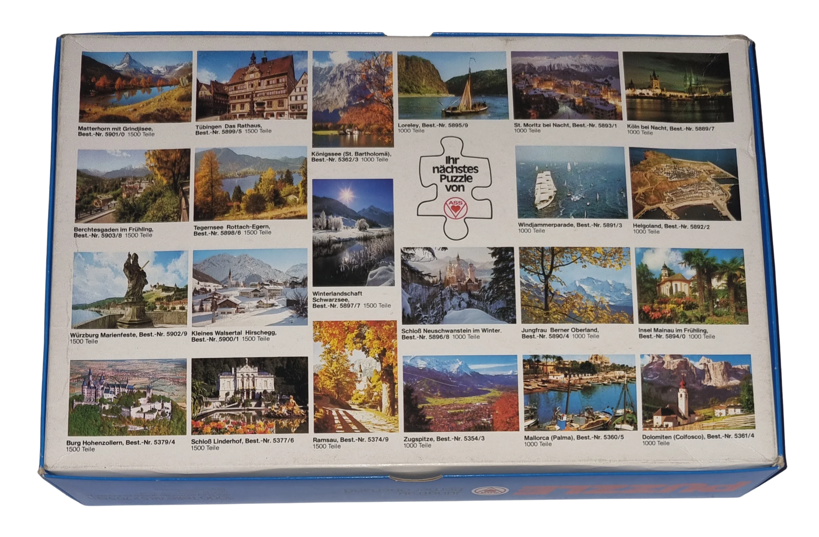 ASS Puzzle 1000 Teile Jungfrau Berner Oberland 5890/4