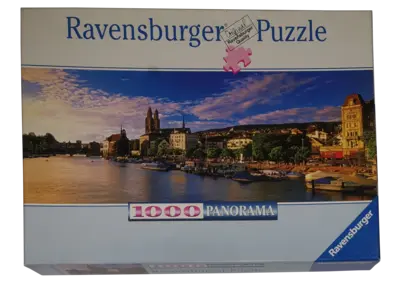 Ravensburger Panorama Puzzle 1000 Teile 151073 Abendstimmung in Zürich