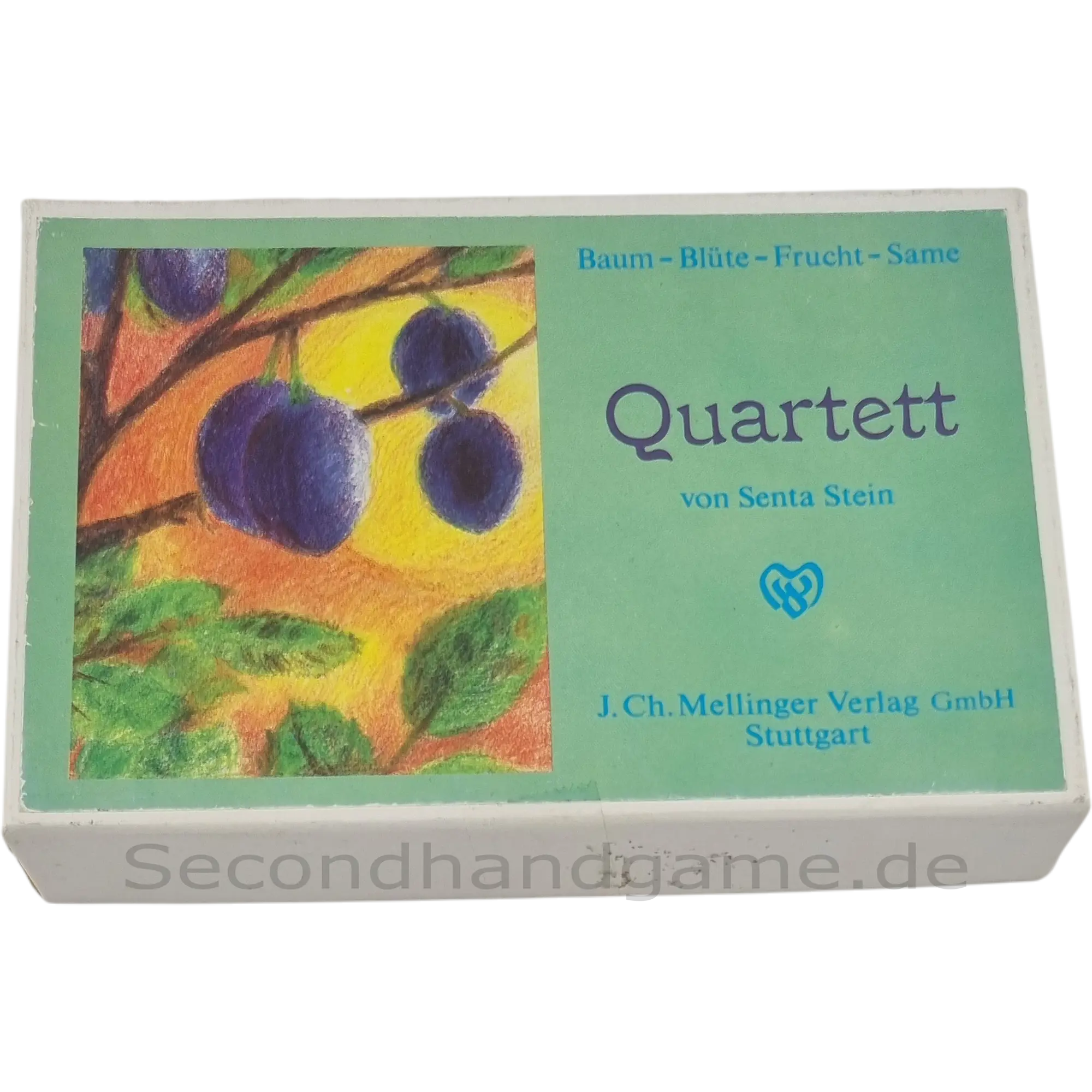 Baum - Blüte - Frucht - Same Quartett von Senta Stein