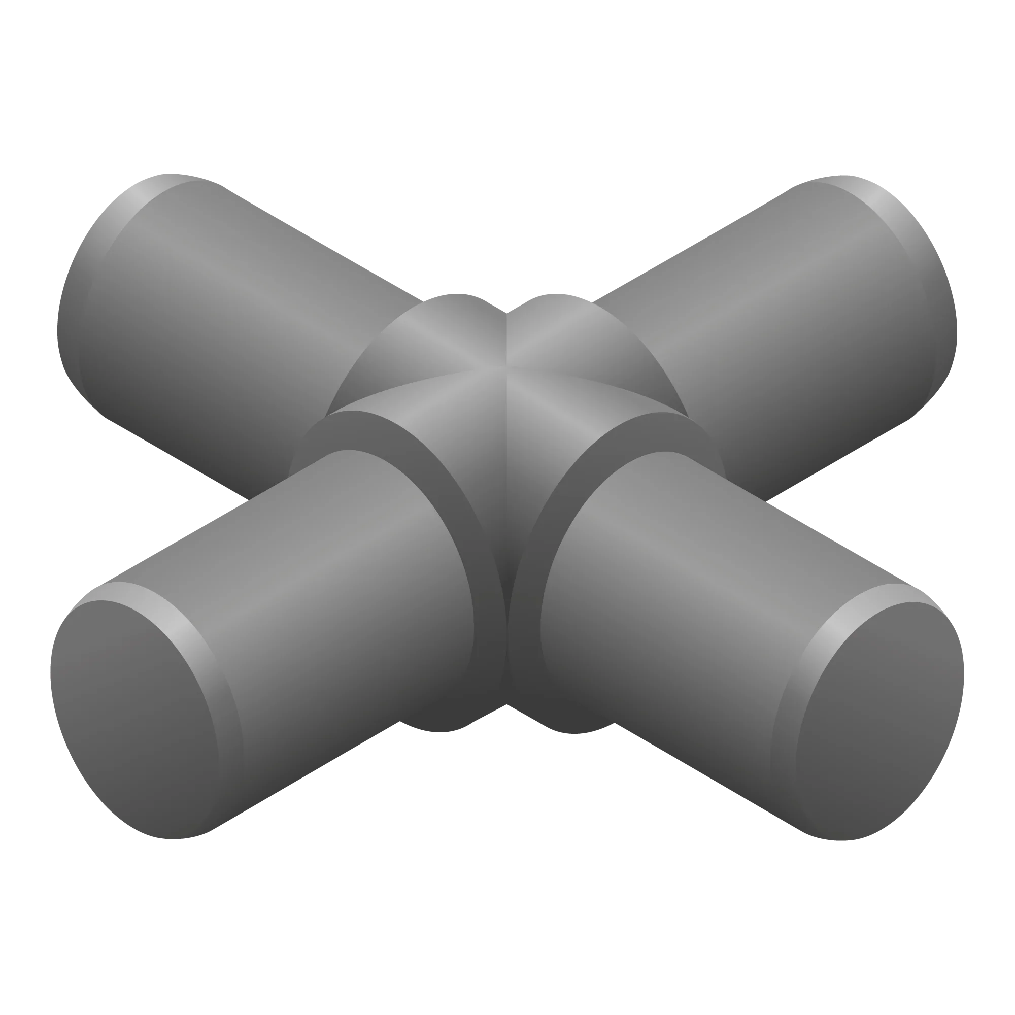 Quadro Mini Flächenkupplung 4-armig