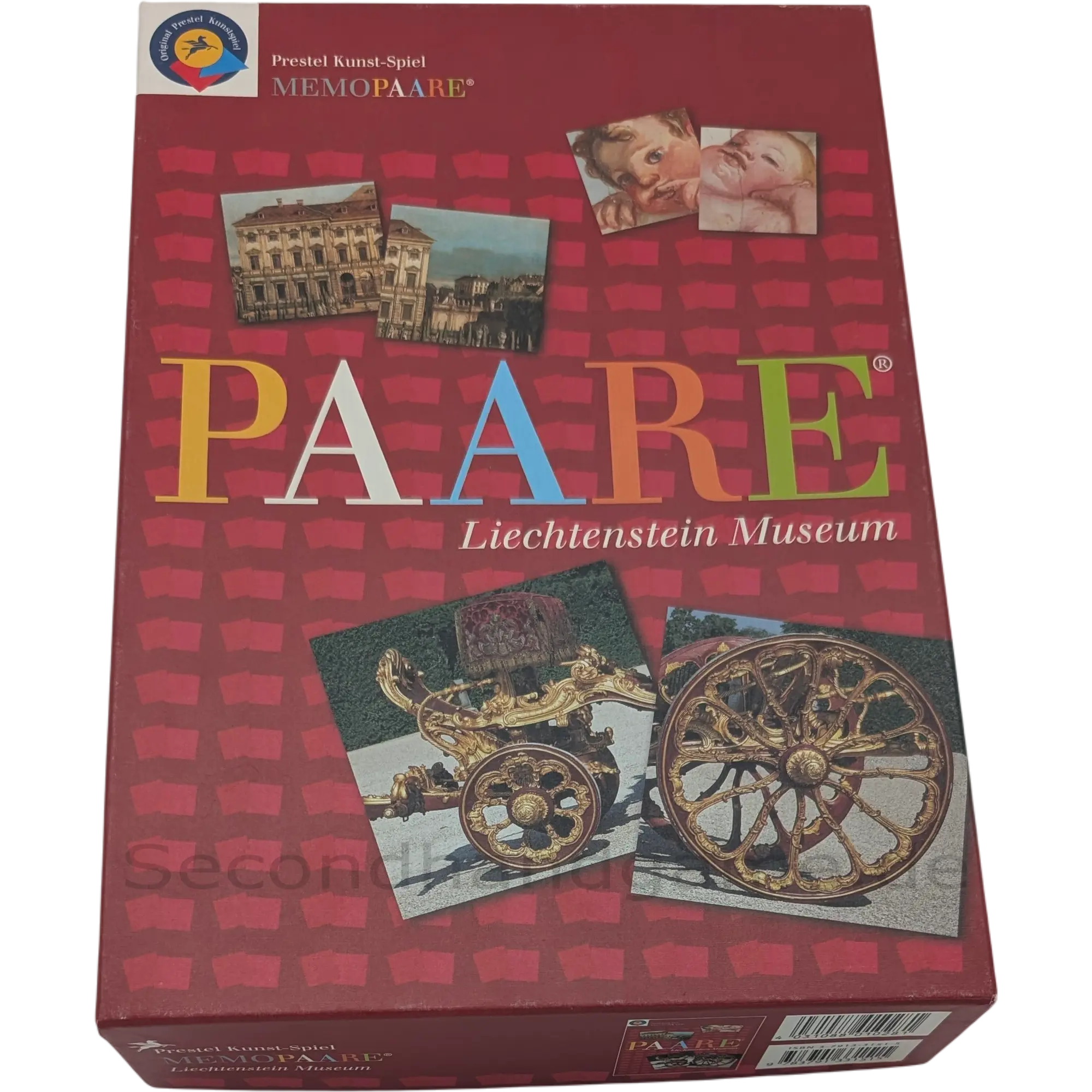 Prestel Verlag Kunst-Spiel Memopaare Liechtenstein Museum, ab 6 Jahren